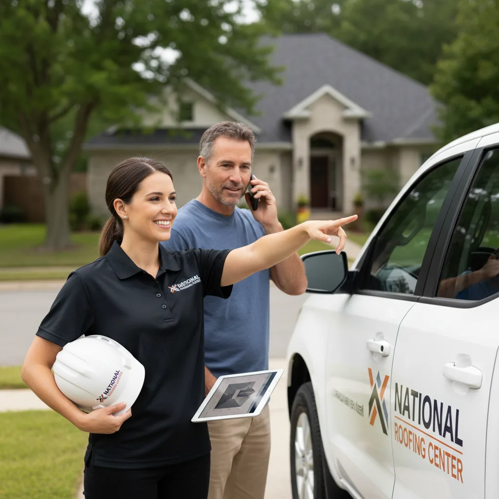 National Roofing Center customer support in Port Bolivar
